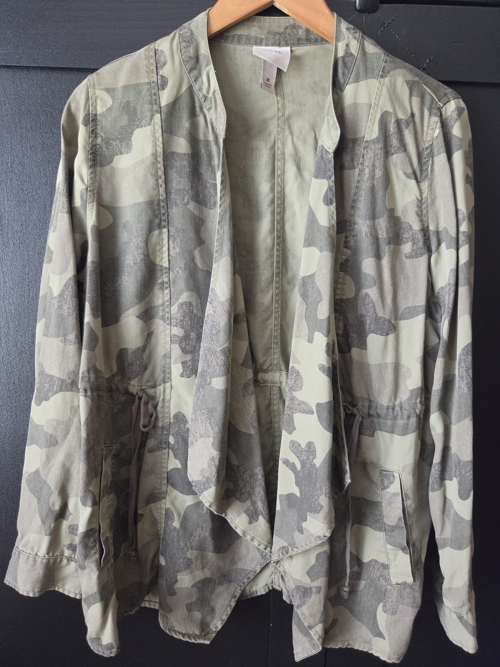 Knox Rose Olive Camo Women's Utility Jacket ~ Size Medium
